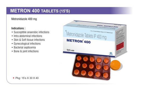 Metron 400mg Tablet