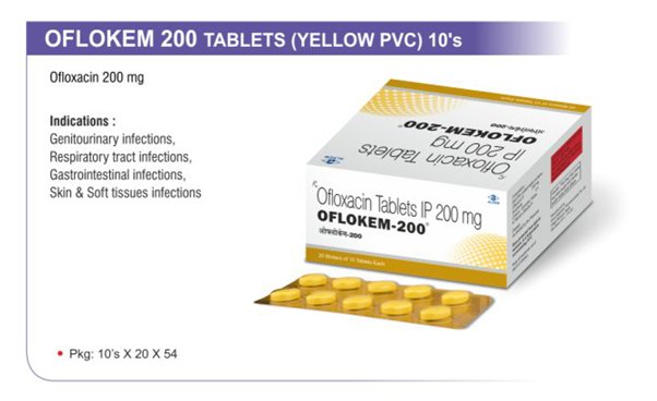 Oflokem 200mg Tablet