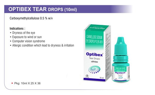 Optibex Tear Drops 10ml