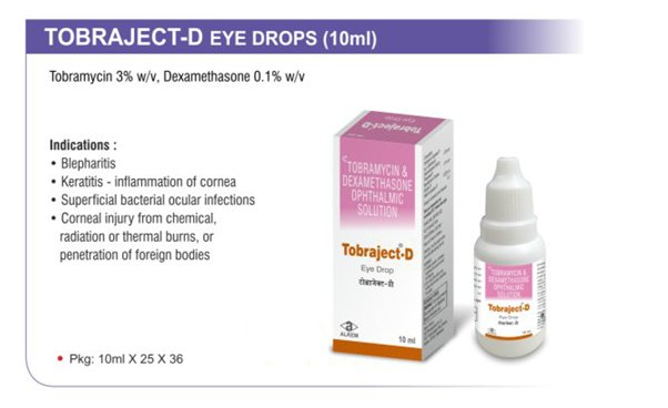 Tobraject D Eye Drop