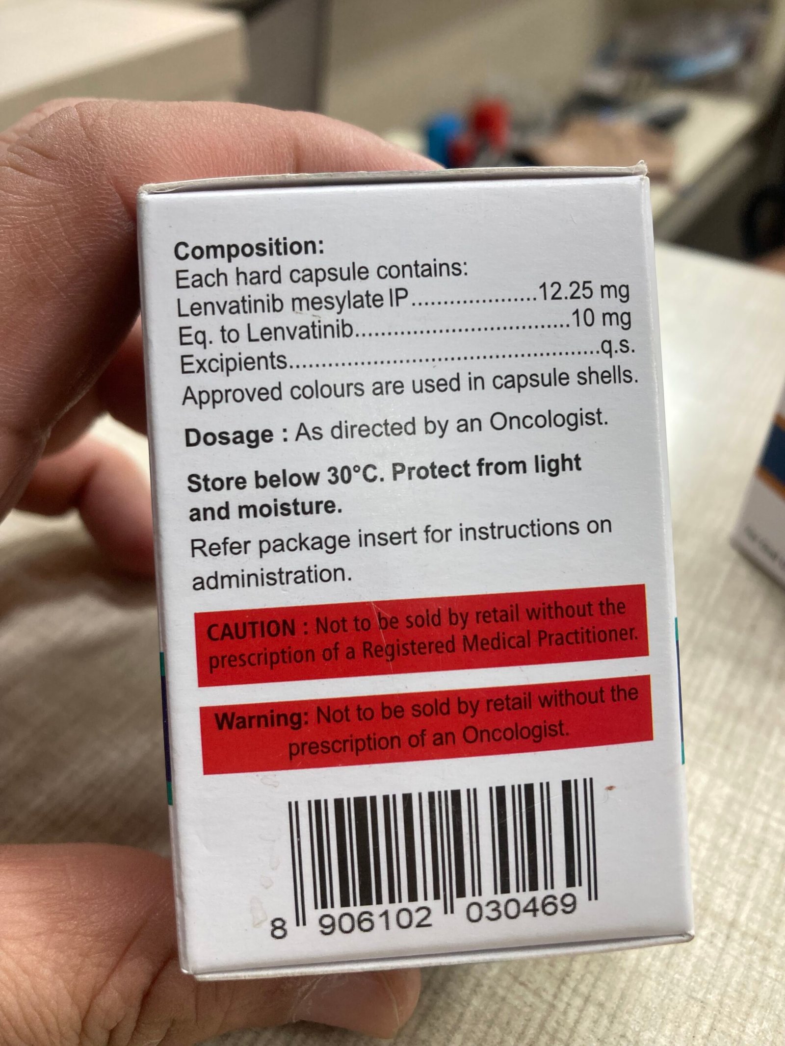 Lenvakast 10mg (Lenvatinib 10mg Capsules) - Image 2